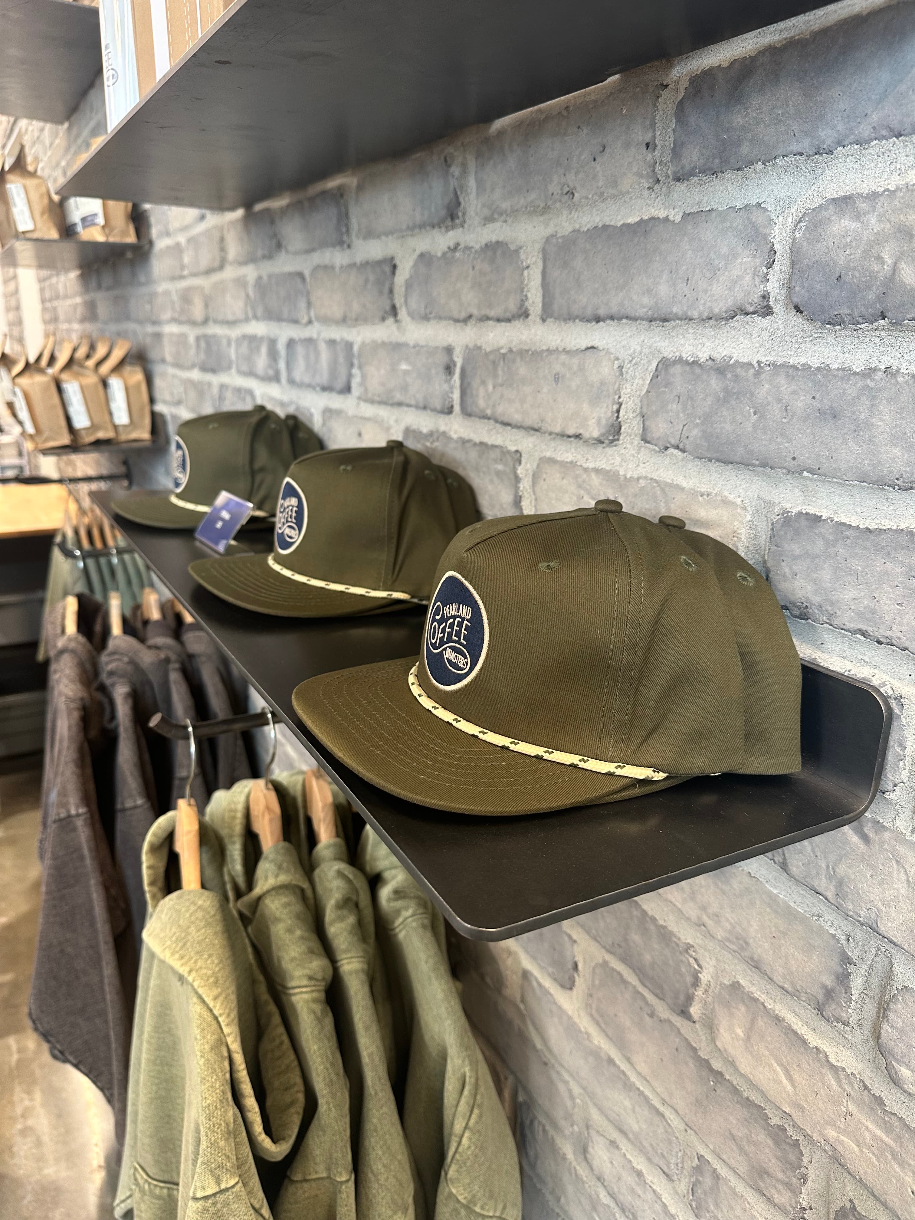 Bridal salon dress racks